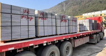 汕头 芝麻灰地铺石出货日常