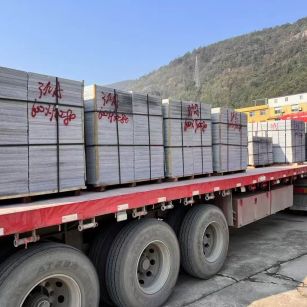 汕头 芝麻灰地铺石出货日常