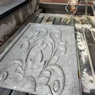 汕头 白麻别墅干挂雕花板