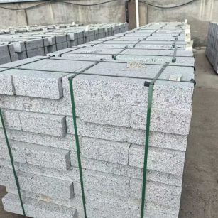 汕头 白麻花岗岩路沿石，弧形路沿石，道牙石，马路牙子，界石，路缘石，平沿石，直岩石，平缘石等