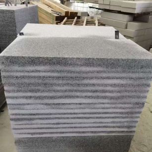 汕头 芝麻白5公分火烧地铺成品，900*400，规格可定制