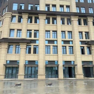 汕头 黄金麻花岗岩荔枝面小区外墙干挂