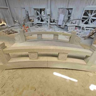 汕头 芝麻灰花岗岩异形加工-拱桥，石桥