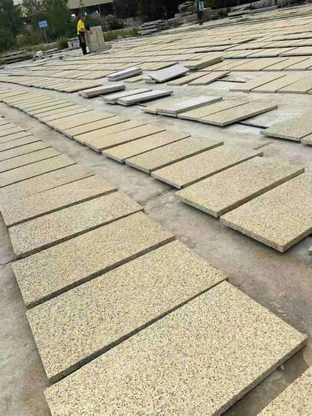 汕头 黄金麻荔枝地铺石面排板