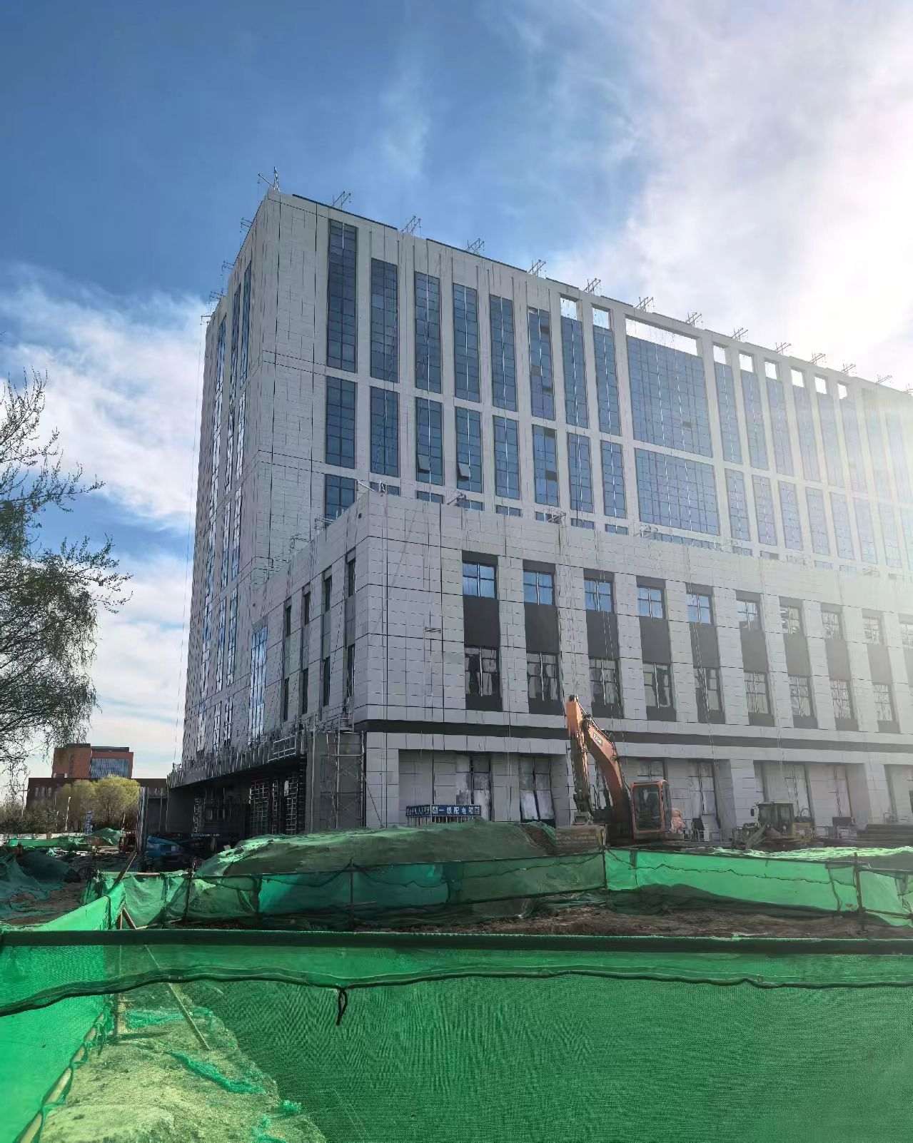 汕头 白麻花岗岩石材外墙干挂