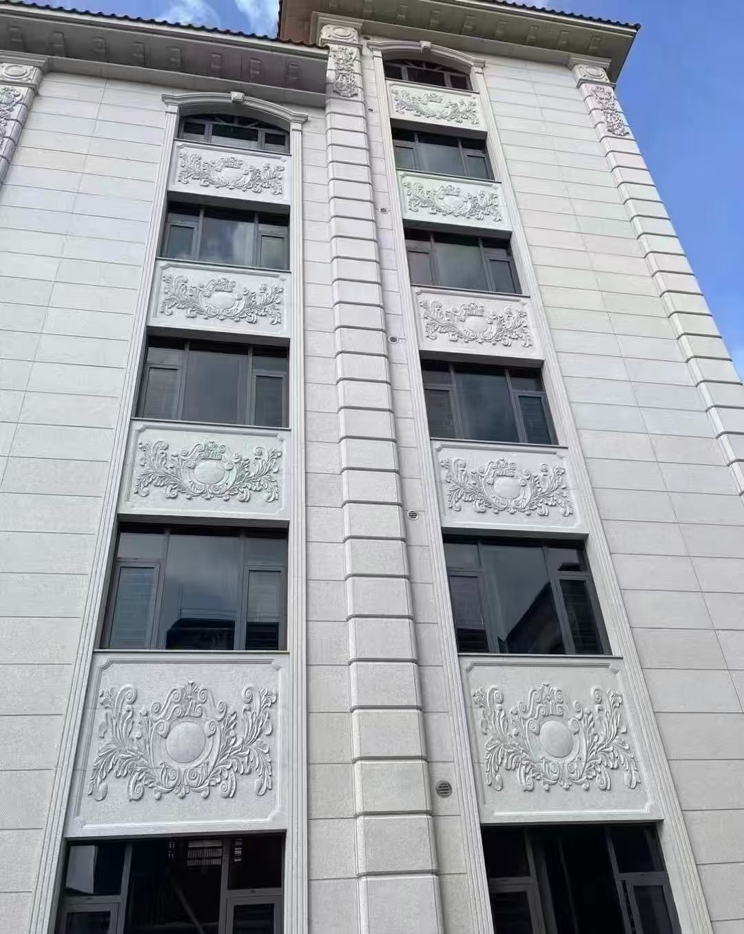 汕头 白麻荔枝面花岗岩别墅外墙干挂