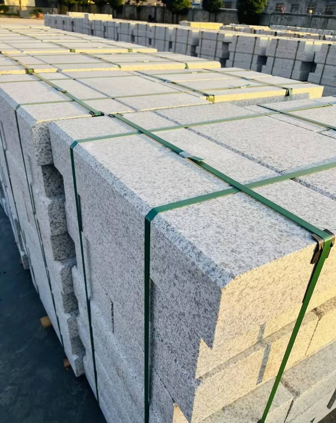 汕头 白麻花岗岩路沿石，马路牙子，路缘石，平石，立缘石等